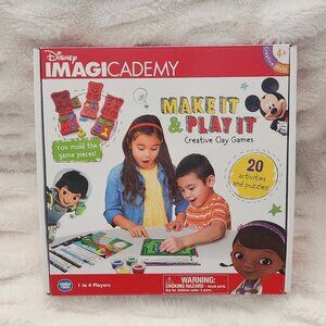 Wonder Forge Disney Imagicademy Make-it & Play-it Creative Clay Game 1-4 Players